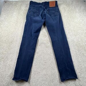 Levi's 511 Slim Fit Jeans Mens 30 Blue Denim Pockets Dark Wash Everyday Wear